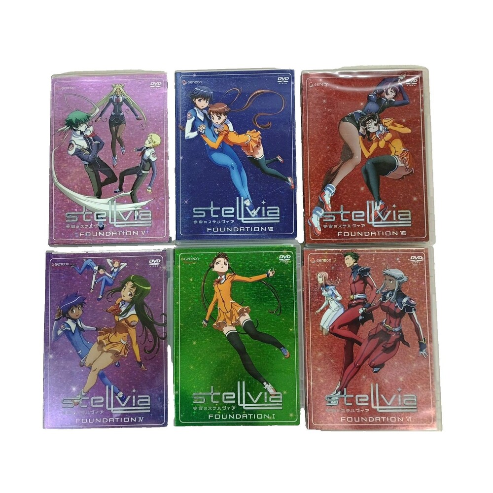 Lot Of 6 Stellvia Dvd Manga Anime - Picture 2 of 3
